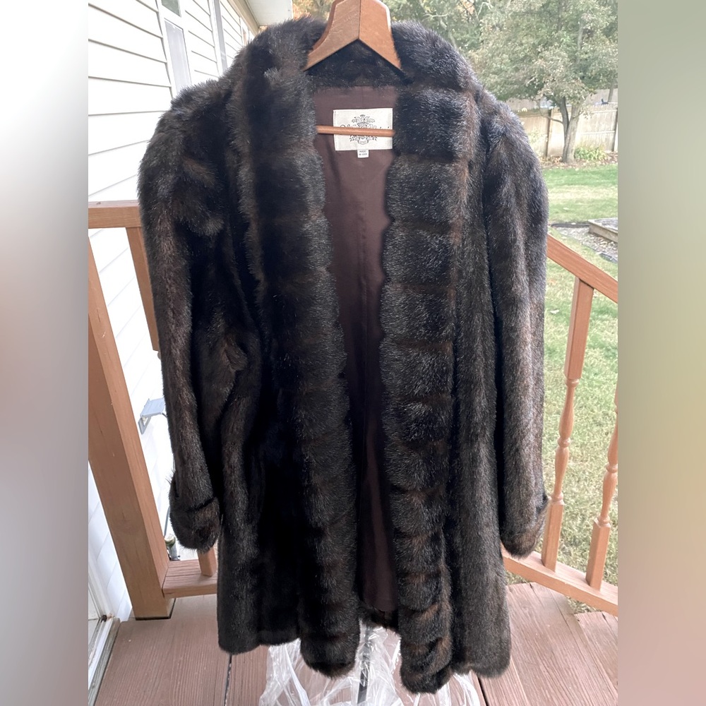 Oleg Cassini fur Coat